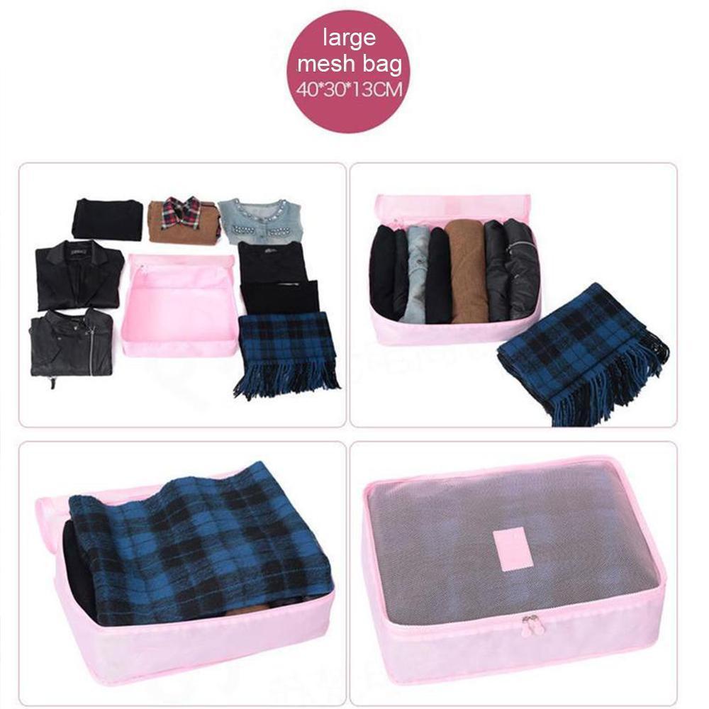 Lisslune | Travel Clothing Storage Bag (1 Set, 6 Pieces)