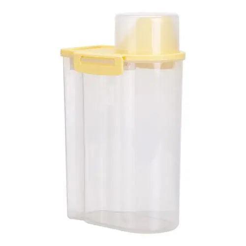 Lisslune | 2.5L Multifunctional Food Storage Container with Measuring Cup Lid
