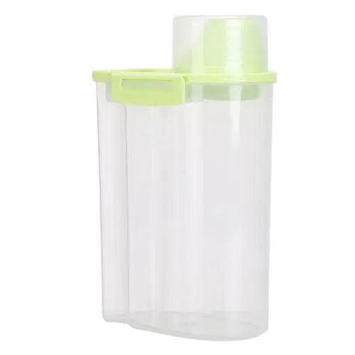 Lisslune | 2.5L Multifunctional Food Storage Container with Measuring Cup Lid