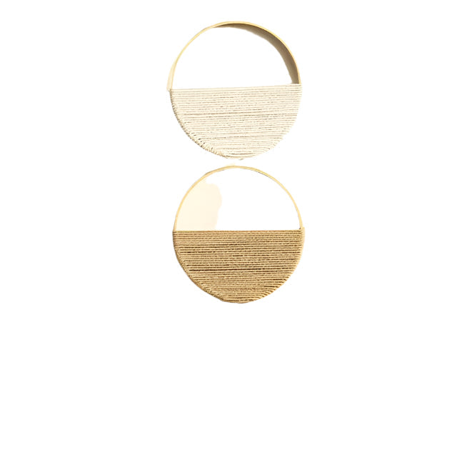 Lisslune | Willowloop – Circular Macrame Wall Decor with Symmetrical Design