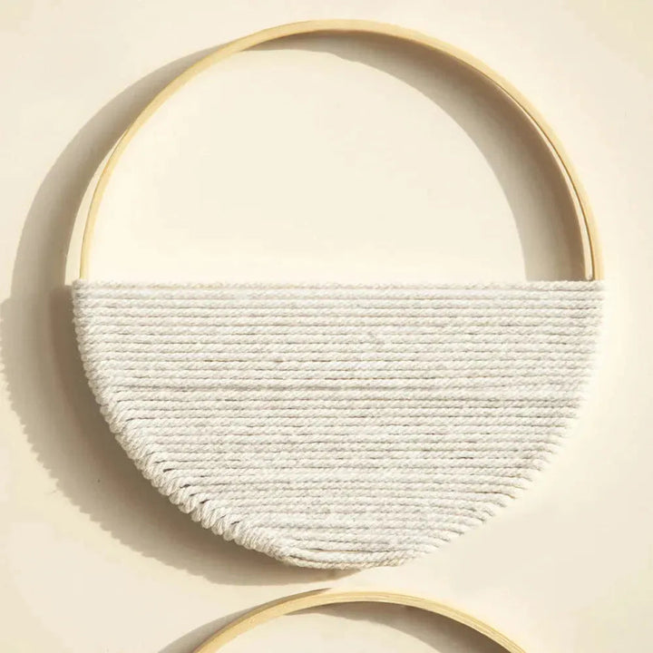 Lisslune | Willowloop – Circular Macrame Wall Decor with Symmetrical Design