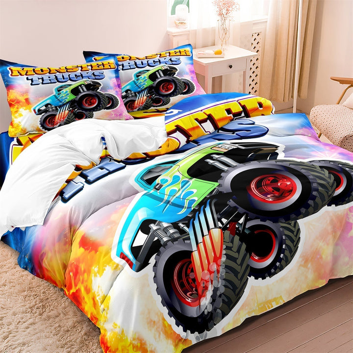 Lisslune | MegaWheels - Monster Truck Bedding Collection