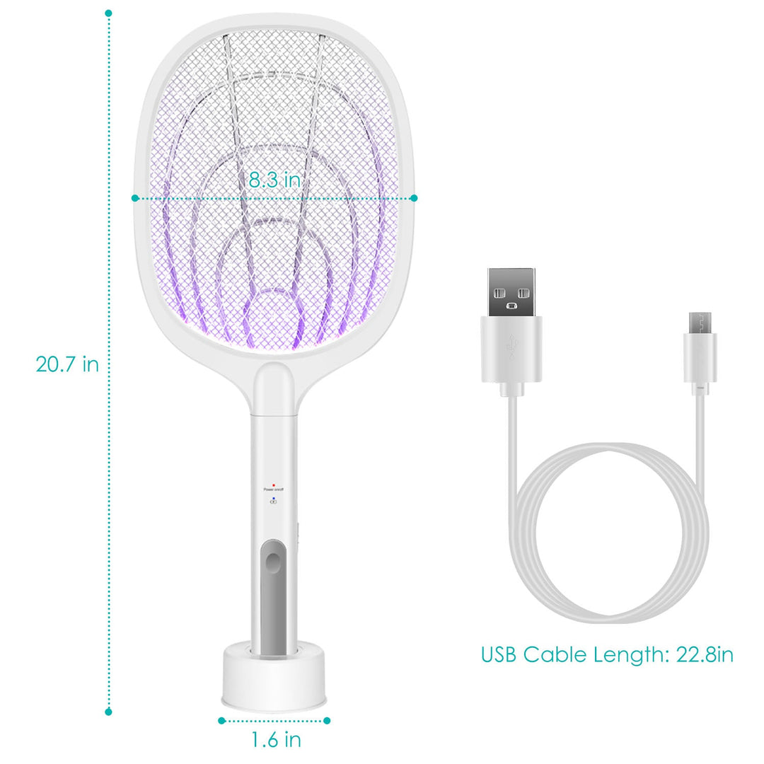 Lisslune | 2-in-1 Electric Rechargeable Insect Killer