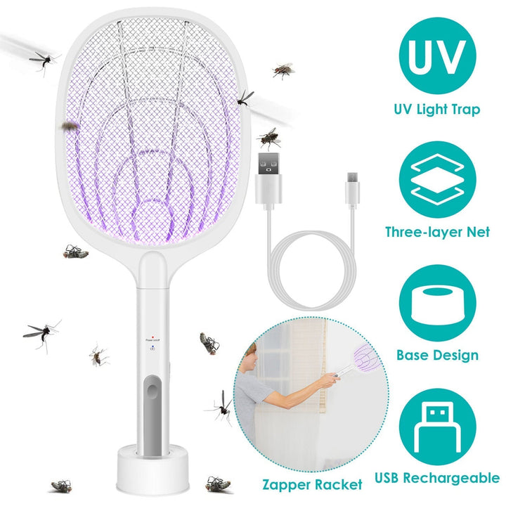 Lisslune | 2-in-1 Electric Rechargeable Insect Killer