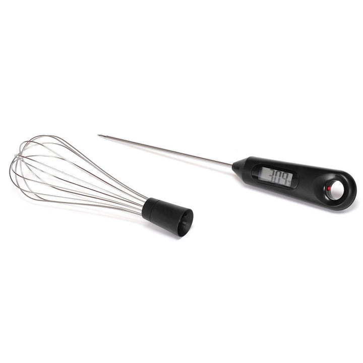 Lisslune | 2-in-1 Instant-Read Food Thermometer and Egg Beater