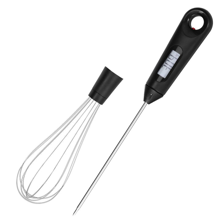 Lisslune | 2-in-1 Instant-Read Food Thermometer and Egg Beater