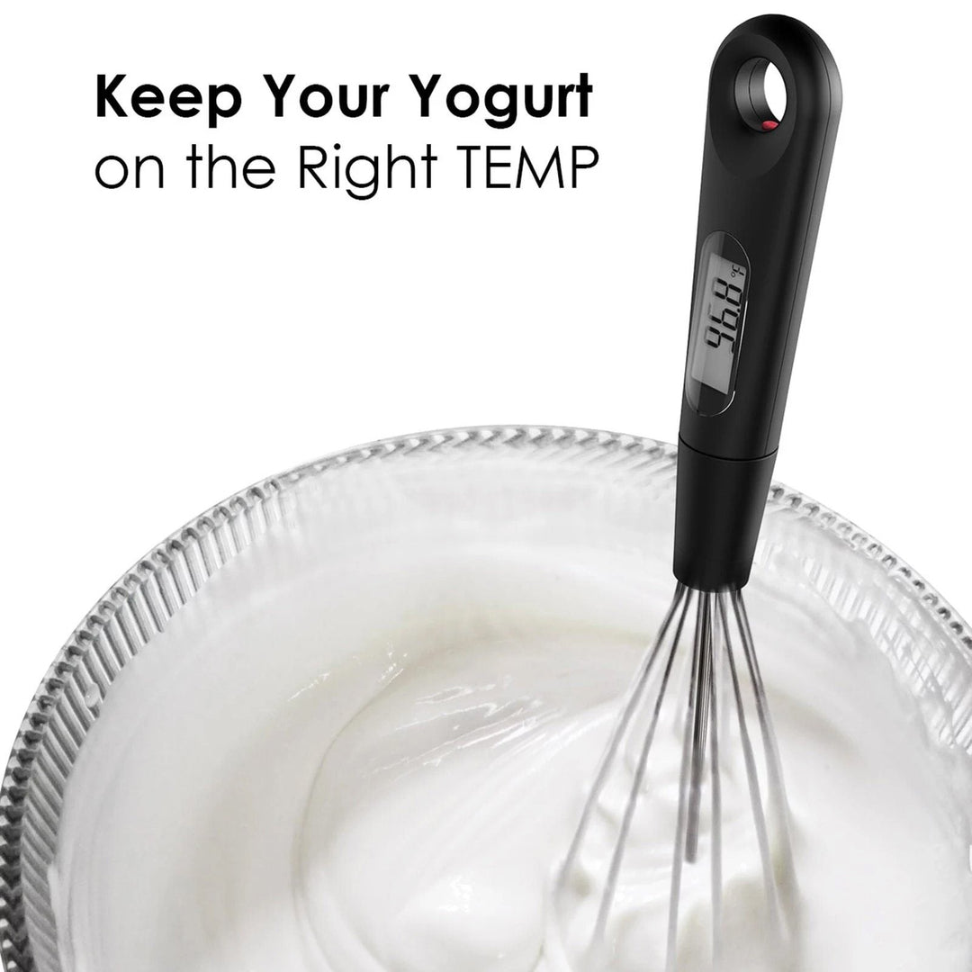 Lisslune | 2-in-1 Instant-Read Food Thermometer and Egg Beater