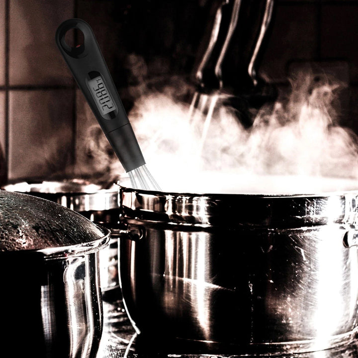 Lisslune | 2-in-1 Instant-Read Food Thermometer and Egg Beater