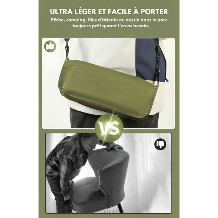 Lisslune | Foldable Outdoor Backpack with Integrated Seat & Waterproof Area