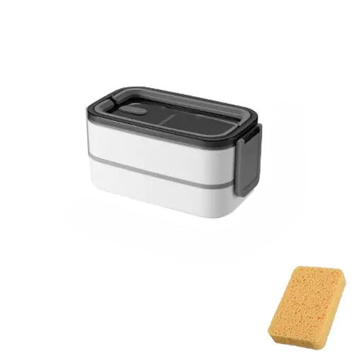 Lisslune | 2-Layer Stainless Steel Bento Lunchbox - MealMate