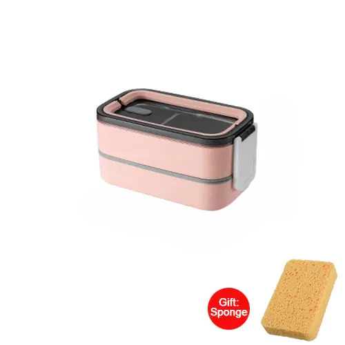 Lisslune | 2-Layer Stainless Steel Bento Lunchbox - MealMate