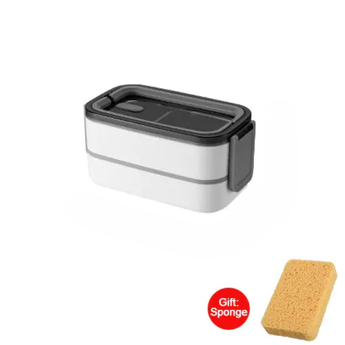Lisslune | 2-Layer Stainless Steel Bento Lunchbox - MealMate