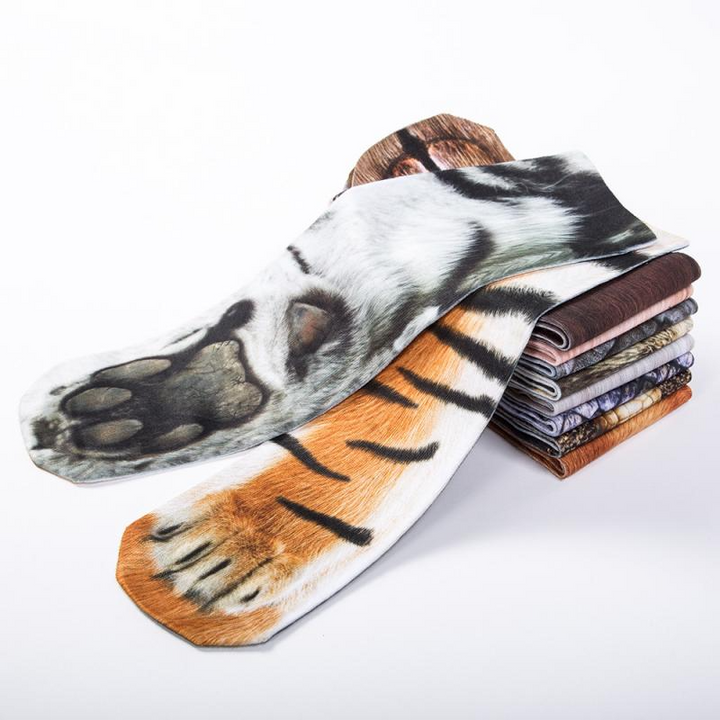 Lisslune | Cat Paw 3D Printed Unisex Socks