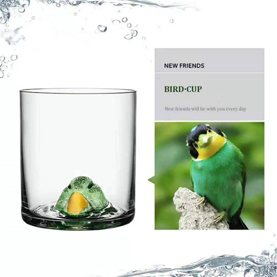 Lisslune | 3D Animal Ultra Clear Unique Wine Glass