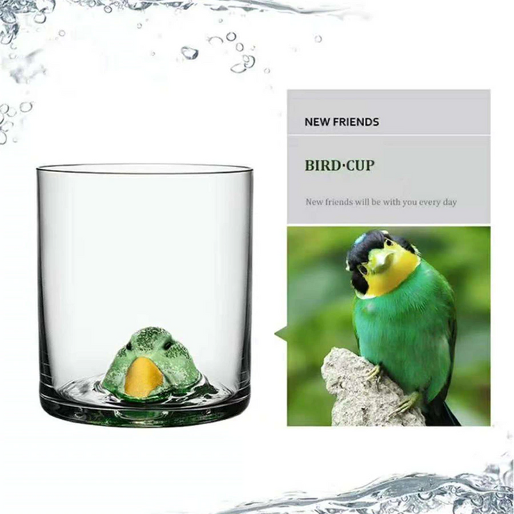 Lisslune | 3D Animal Ultra Clear Unique Wine Glass