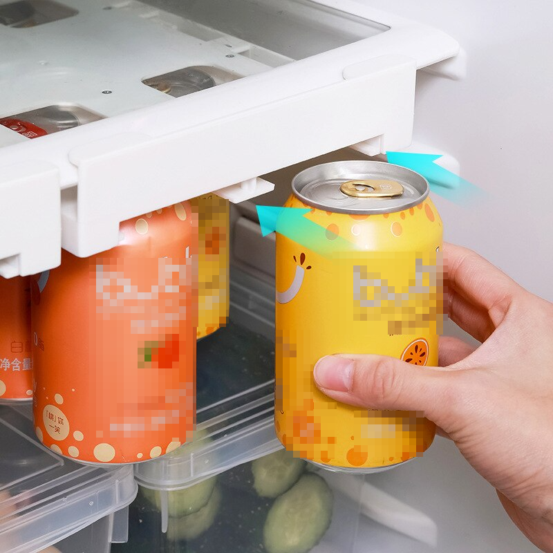 Lisslune | Refrigerator Beverage Organizer Slide Rack