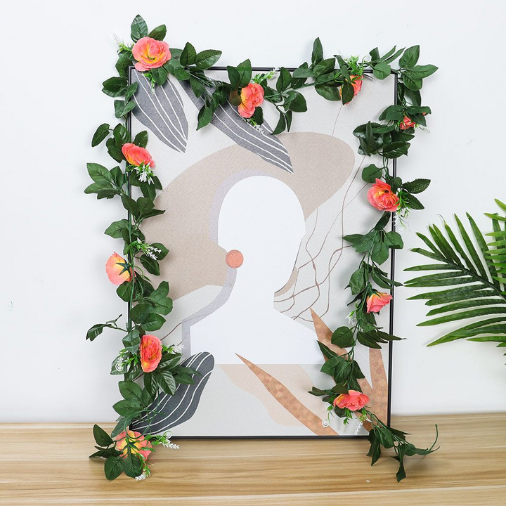 Lisslune | Artificial Rose Hanging Wall Decoration