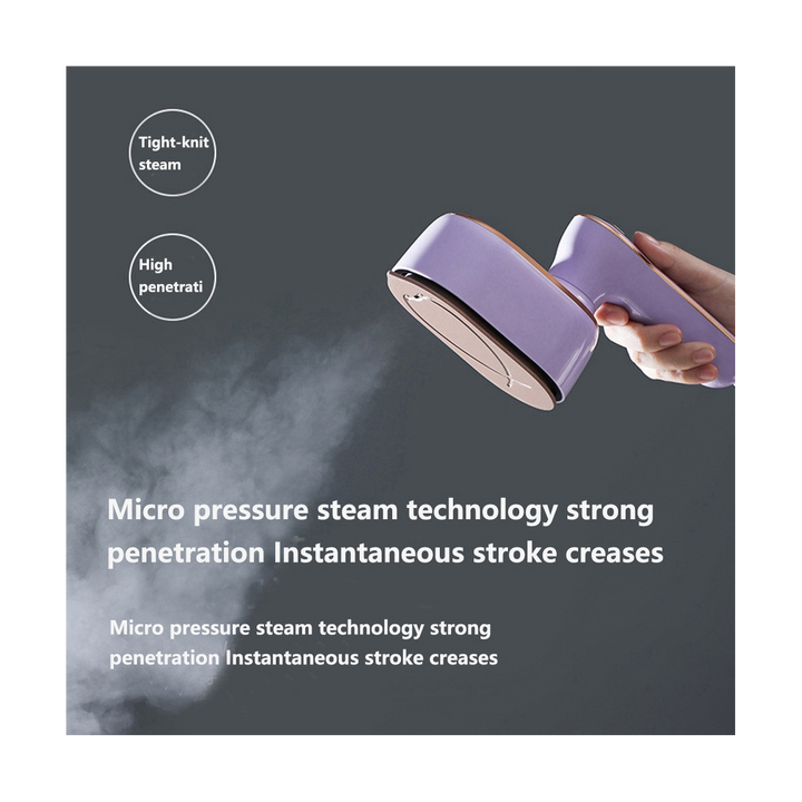 Lisslune | Compact Steam Iron: Your Travel-Friendly Wrinkle Remover