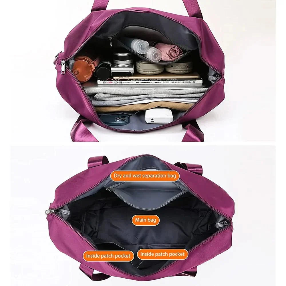 Lisslune | TRAVEL BAG PRO – Waterproof travel bag with large storage space & lightweight design