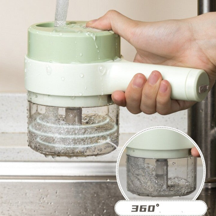 Lisslune | 2in1 Portable Vegetable Slicer Blender