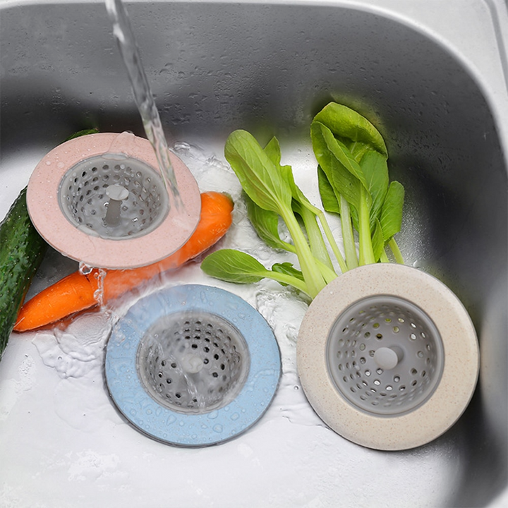 Lisslune | Silicone Sink Strainer Waste Plug