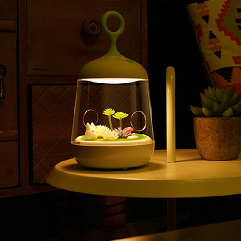 Lisslune | Novelty USB Charging LED Colorful Micro-landscape Plant Light