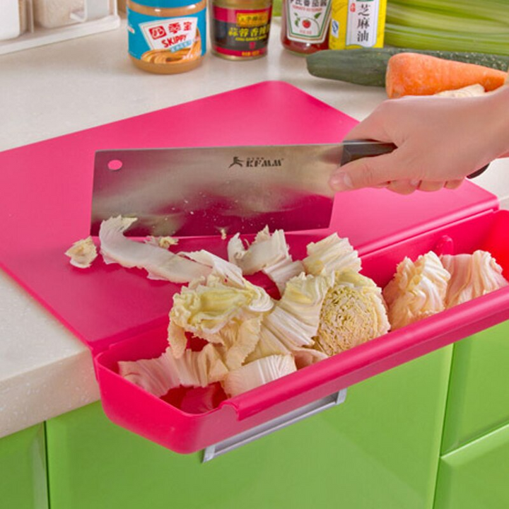 Lisslune | 2in1 Creative Cutting Board with Side Storage