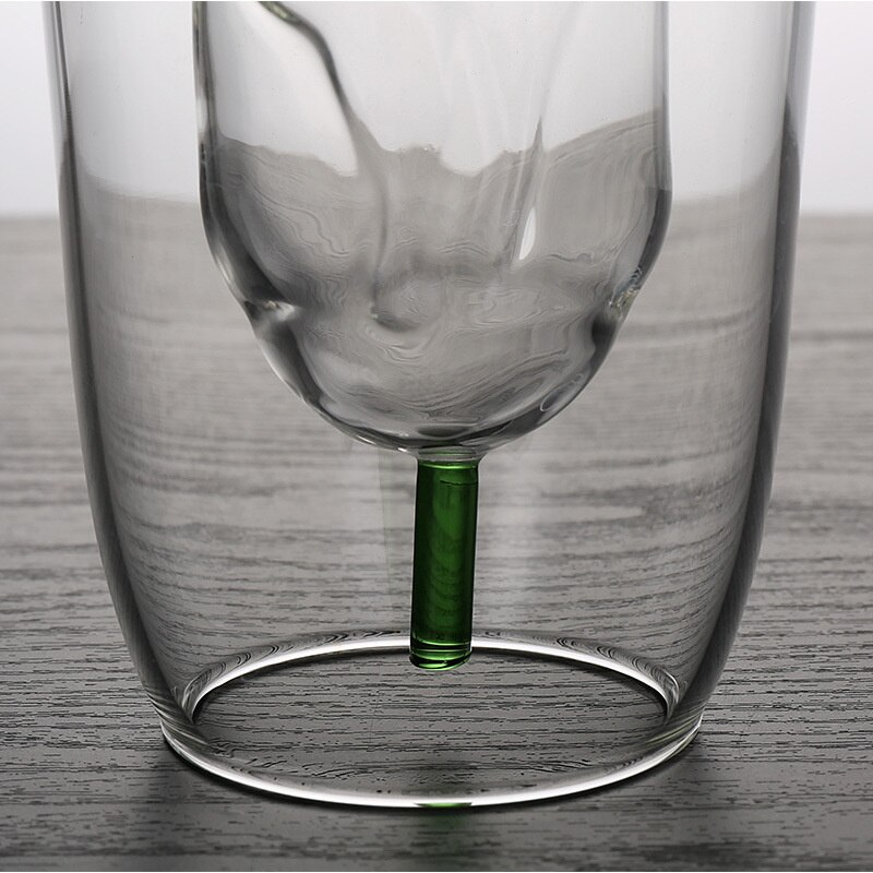 Lisslune | Flower Pattern Double-Layer Glass