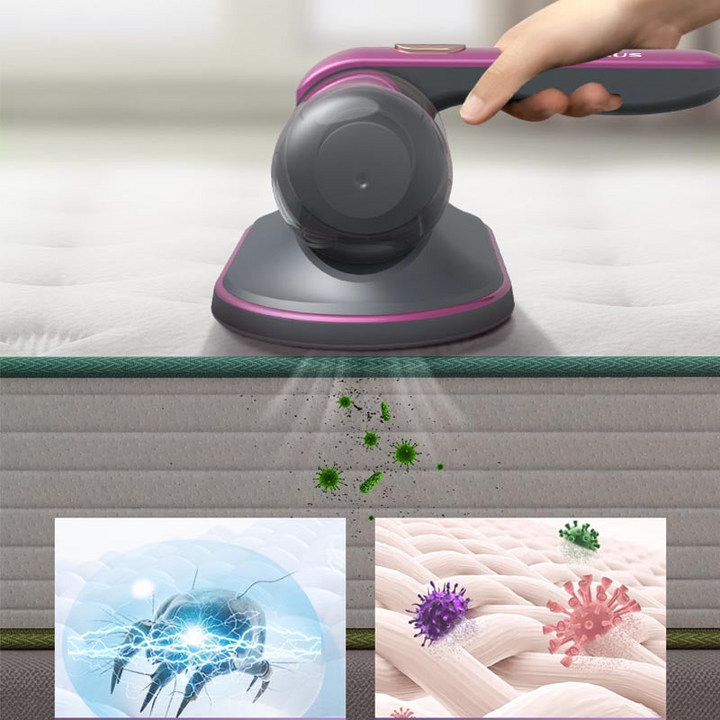 Lisslune | Dustbane™ | Powerful Vacuum & Iron Duo for Furniture, Bedsheets, and Household Cleaning