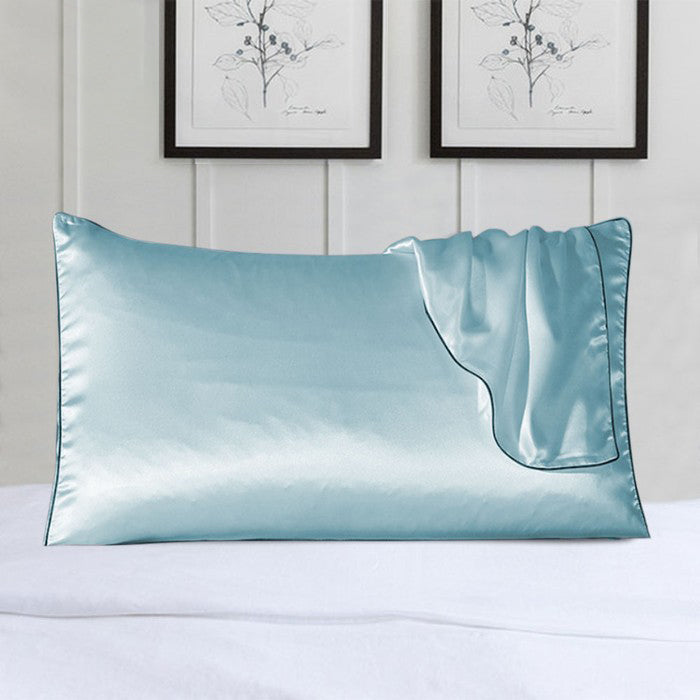 Lisslune | 2-Pack 100% Silk Pillowcase with Trim