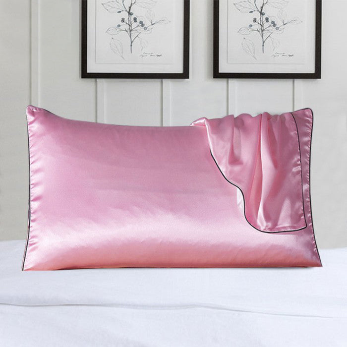 Lisslune | 2-Pack 100% Silk Pillowcase with Trim