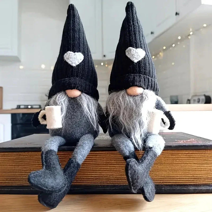 Lisslune | 2-Pack: Coffee Gnome Plush Doll