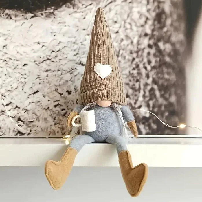 Lisslune | 2-Pack: Coffee Gnome Plush Doll