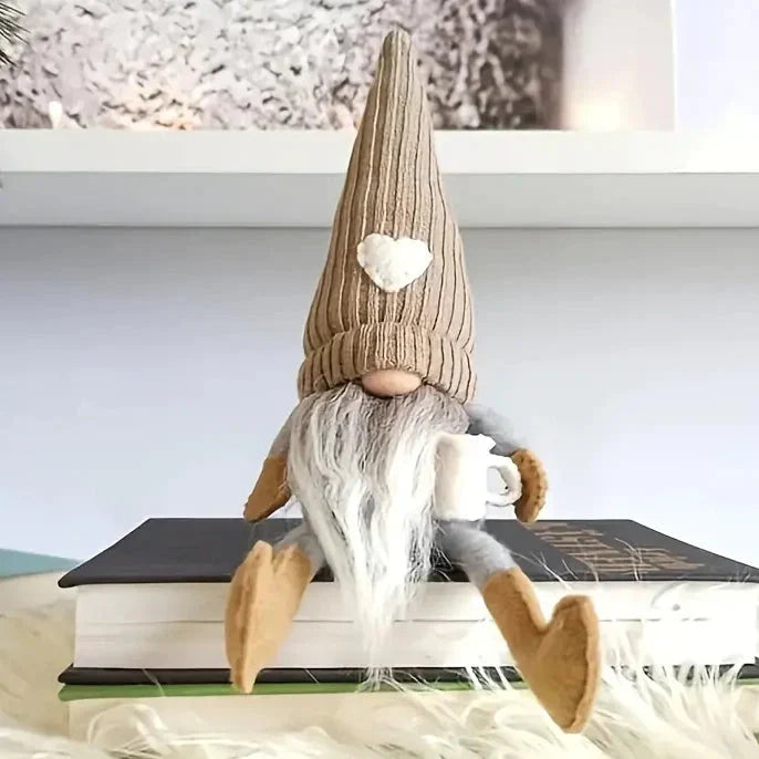 Lisslune | 2-Pack: Coffee Gnome Plush Doll