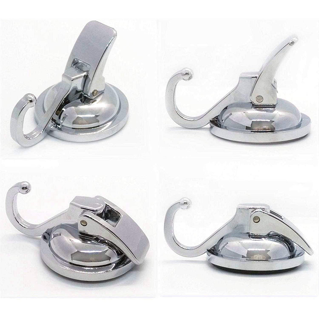 Lisslune | 2-Pack: Heavy-Duty Vacuum Suction Cup Hooks
