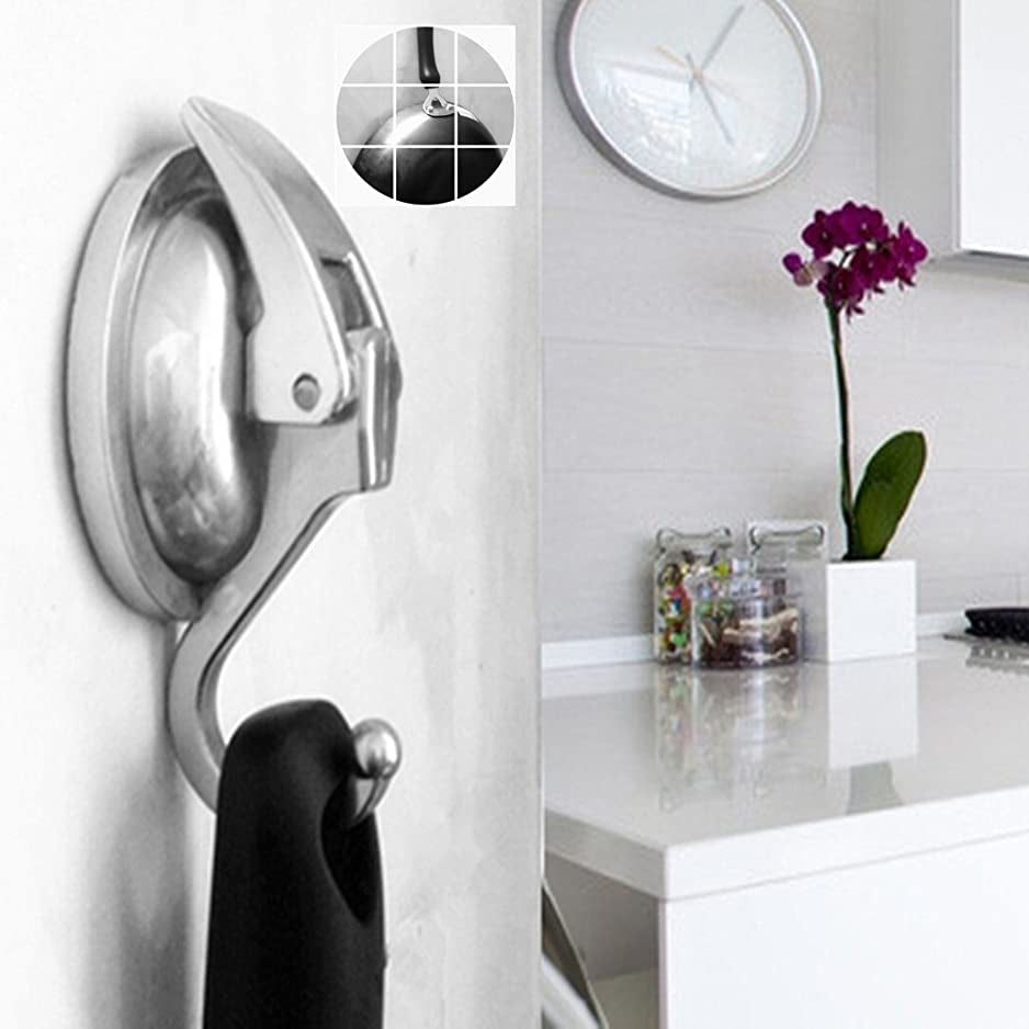 Lisslune | 2-Pack: Heavy-Duty Vacuum Suction Cup Hooks