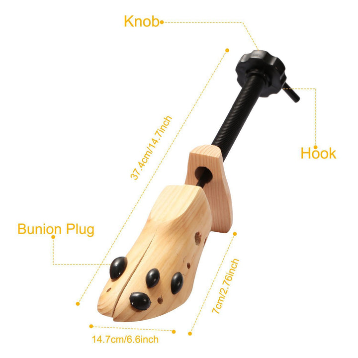 Lisslune | 2-Piece: Shoe Stretcher 2-Way Shoe