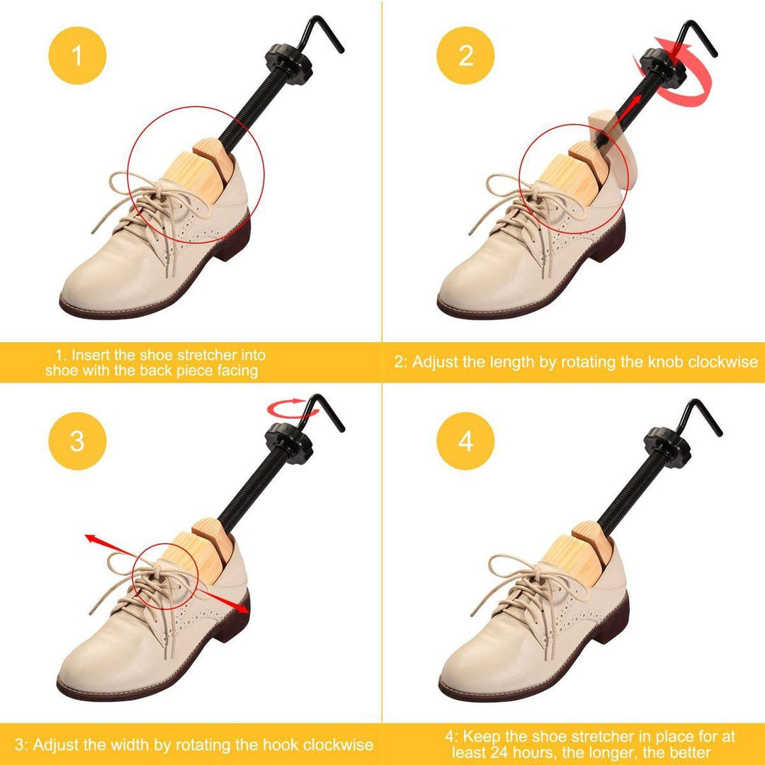Lisslune | 2-Piece: Shoe Stretcher 2-Way Shoe