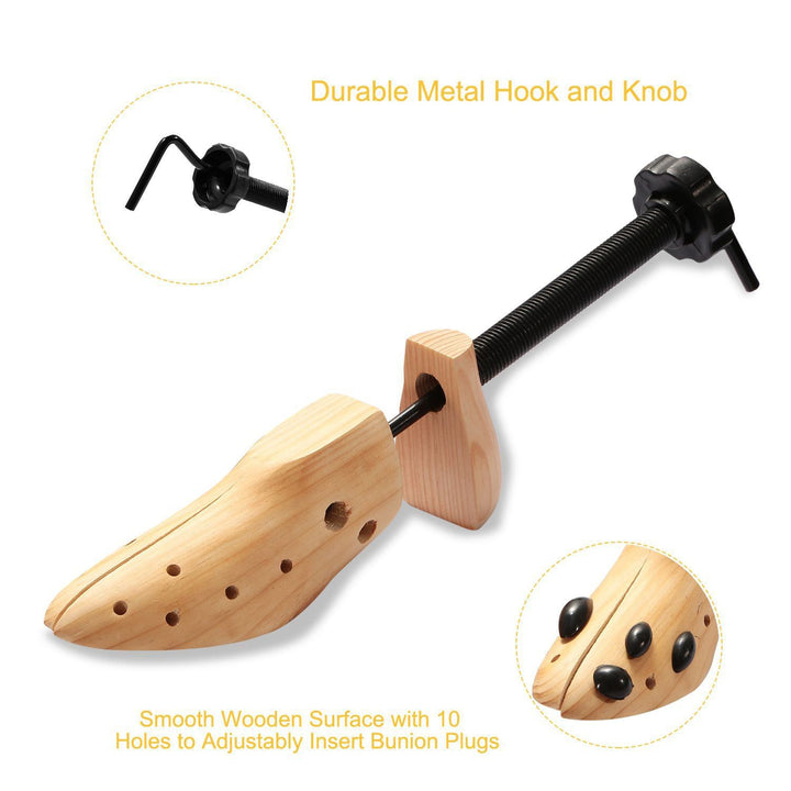 Lisslune | 2-Piece: Shoe Stretcher 2-Way Shoe