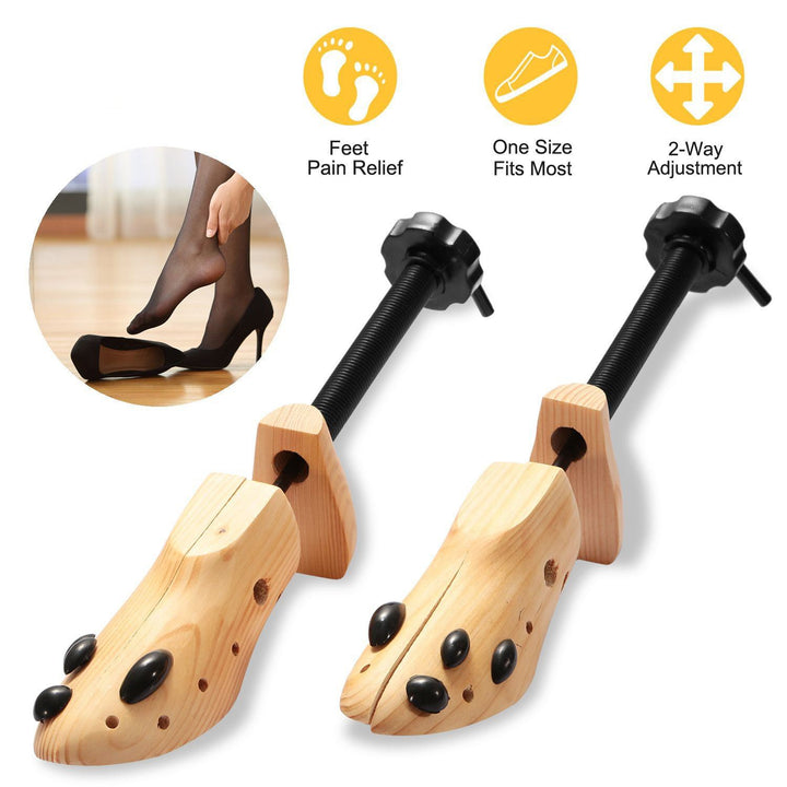 Lisslune | 2-Piece: Shoe Stretcher 2-Way Shoe