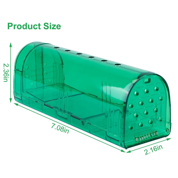 Lisslune | 2-piece: Reusable Humane Mouse Trap