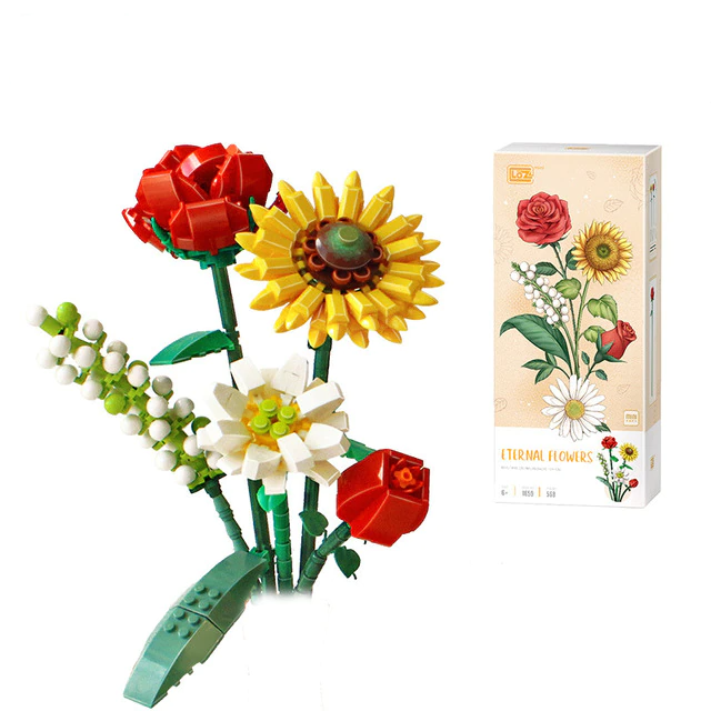 Lisslune | FloraBloom - 3D Flower Bouquet for Calm Spaces