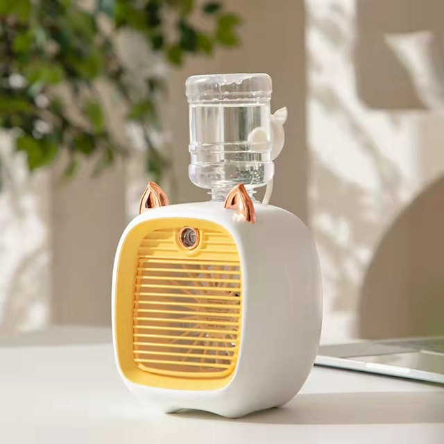 Lisslune | Portable Air Cooling Fan Mini Humidifier