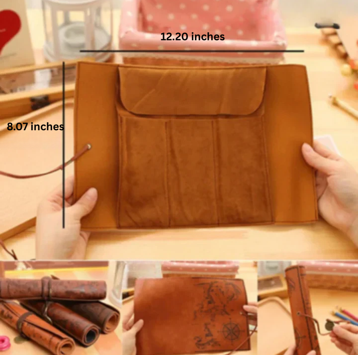 Lisslune | Vintage Leather Pencil Case