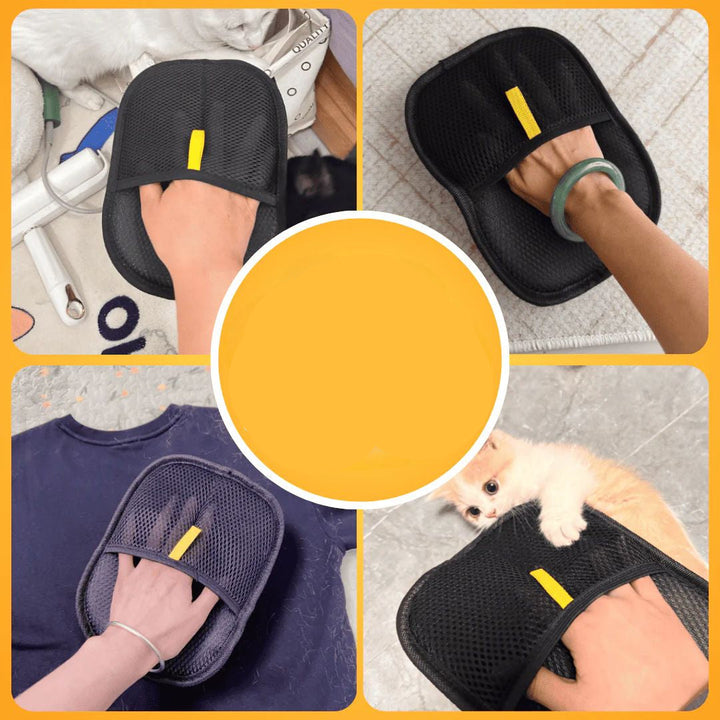 Lisslune | FurEase – Pet Hair Removal Glove for All Coat Types | Gentle Grooming & Shedding Solution