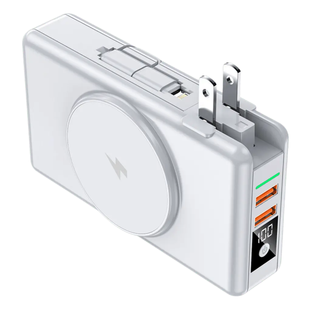 Lisslune | EnergieMate 5-in-1 Powerbank – 15,000mAh with Fast Charging Function