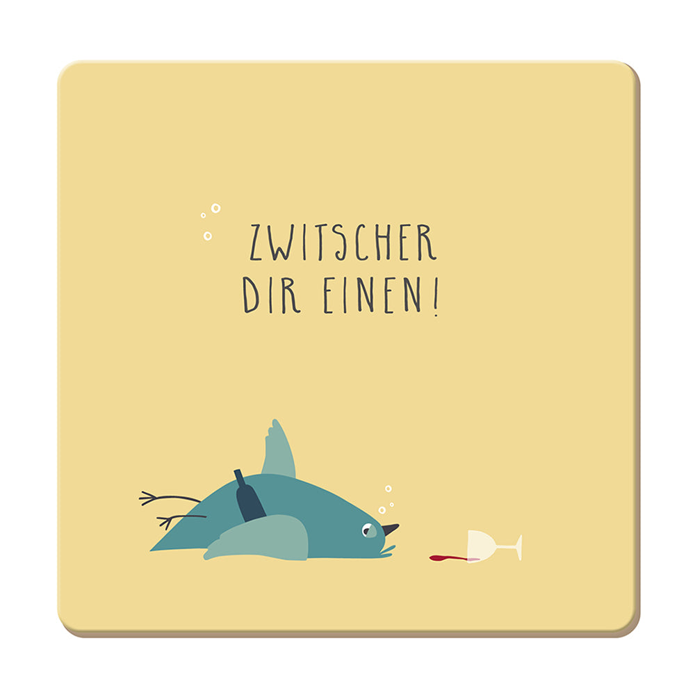 Lisslune | Cork coaster Chirp one for you!