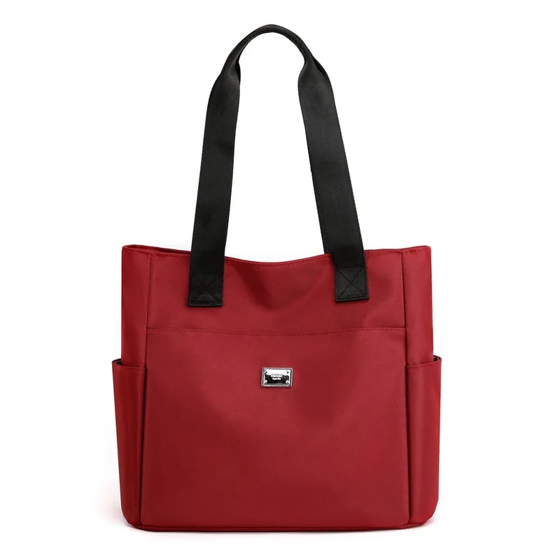 Lisslune | Large Capacity Water Repellent Multi Pocket Nylon Shoulder Bag