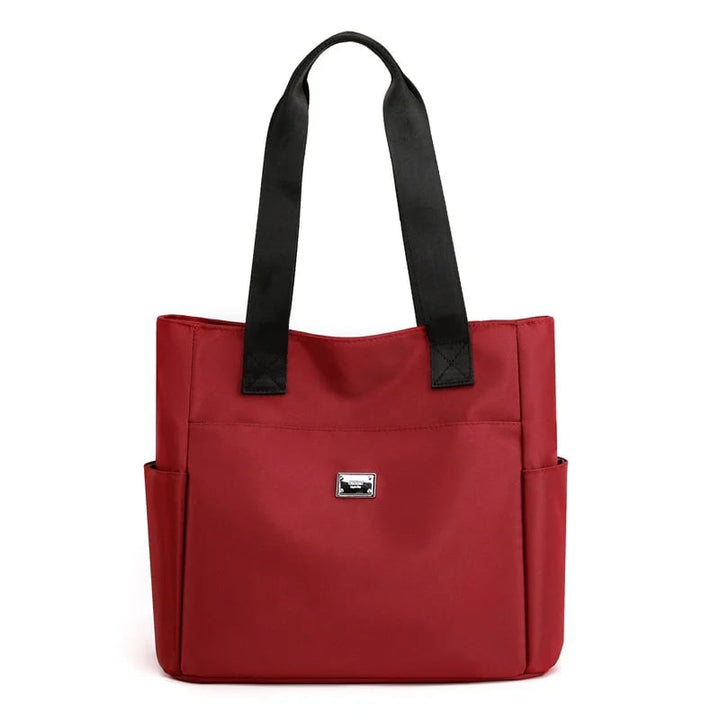 Lisslune | Large Capacity Water Repellent Multi Pocket Nylon Shoulder Bag