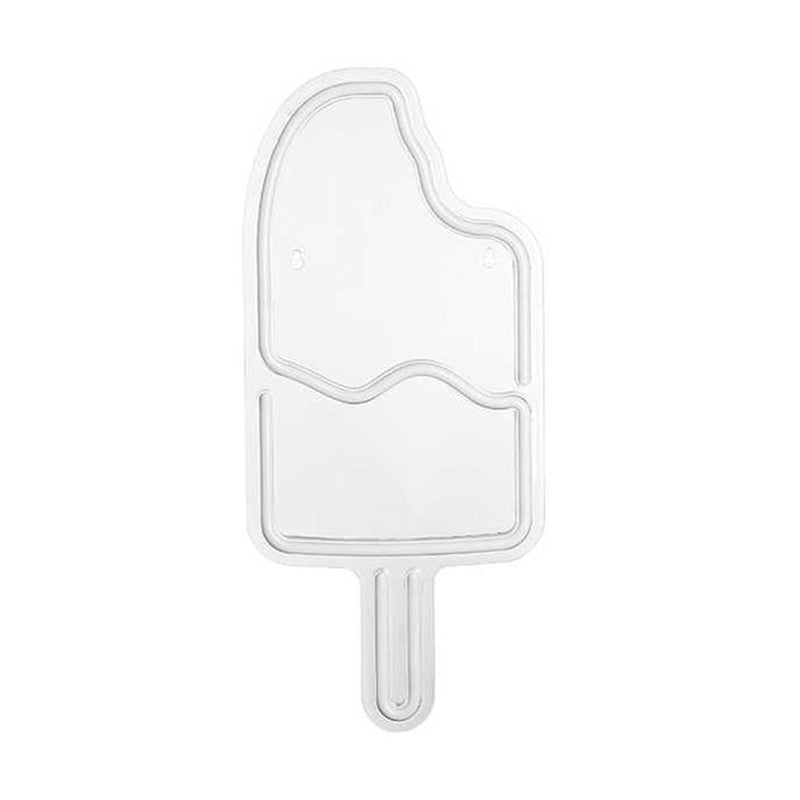 Skørter | Ice Sucker bedroom night light plastic modern style LED hanging night light in white